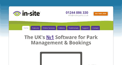 Desktop Screenshot of insite-parks.co.uk